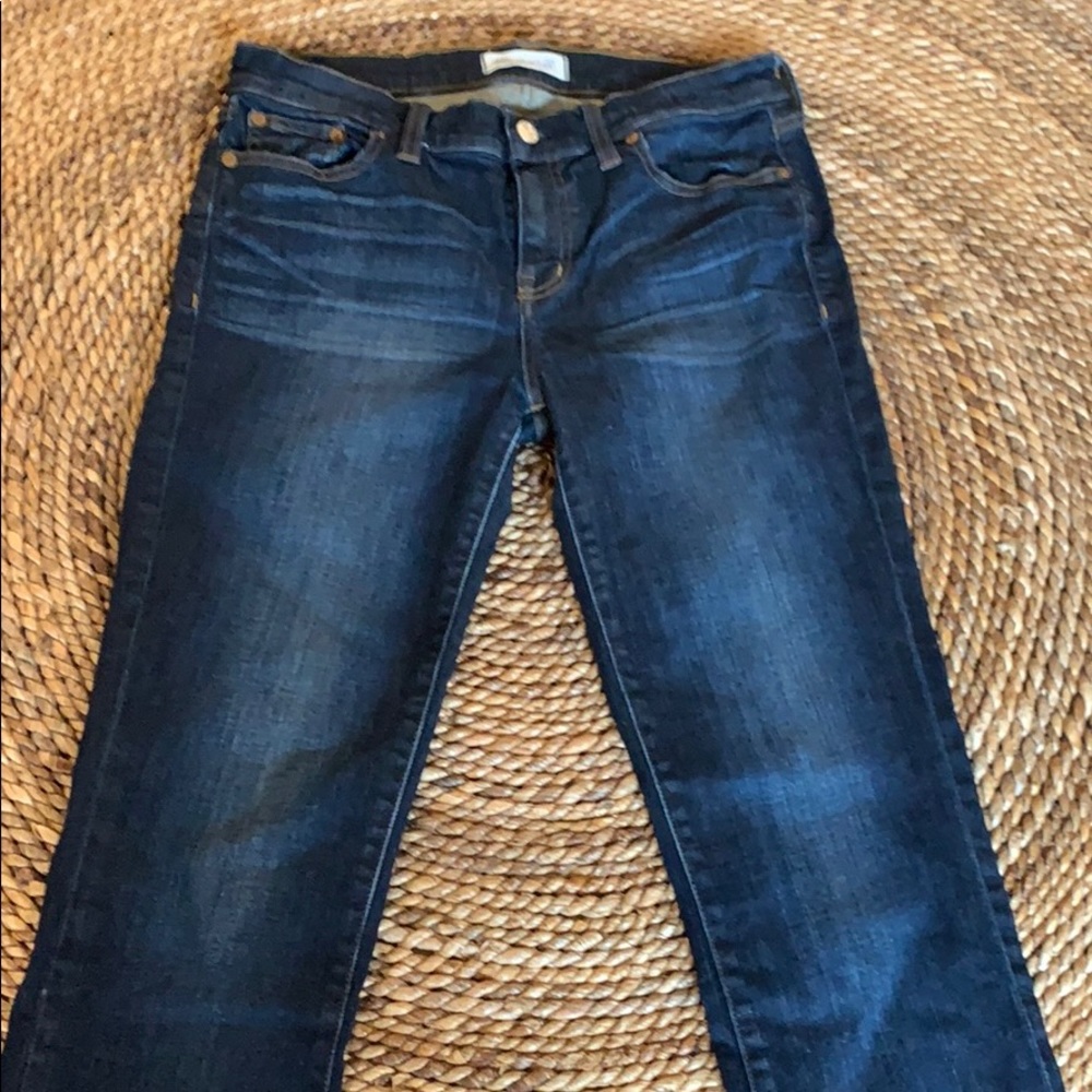 Madewell Alley Straight Skinny Jeans